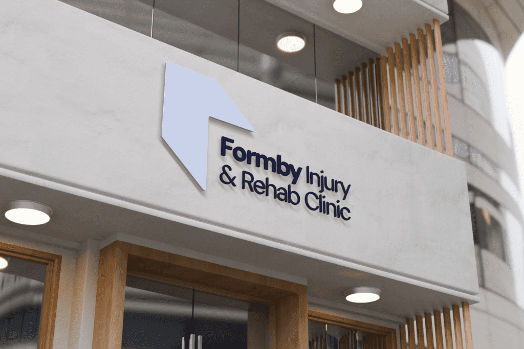 Store Front Facade Building Logo Mockup